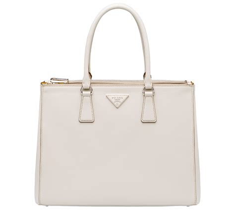 prada white leather bag side zippers|Women's Totes .